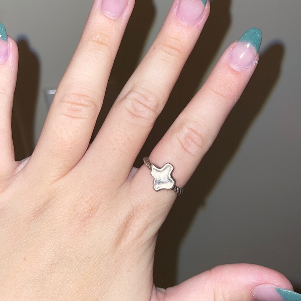 James Avery Texas shaped ring